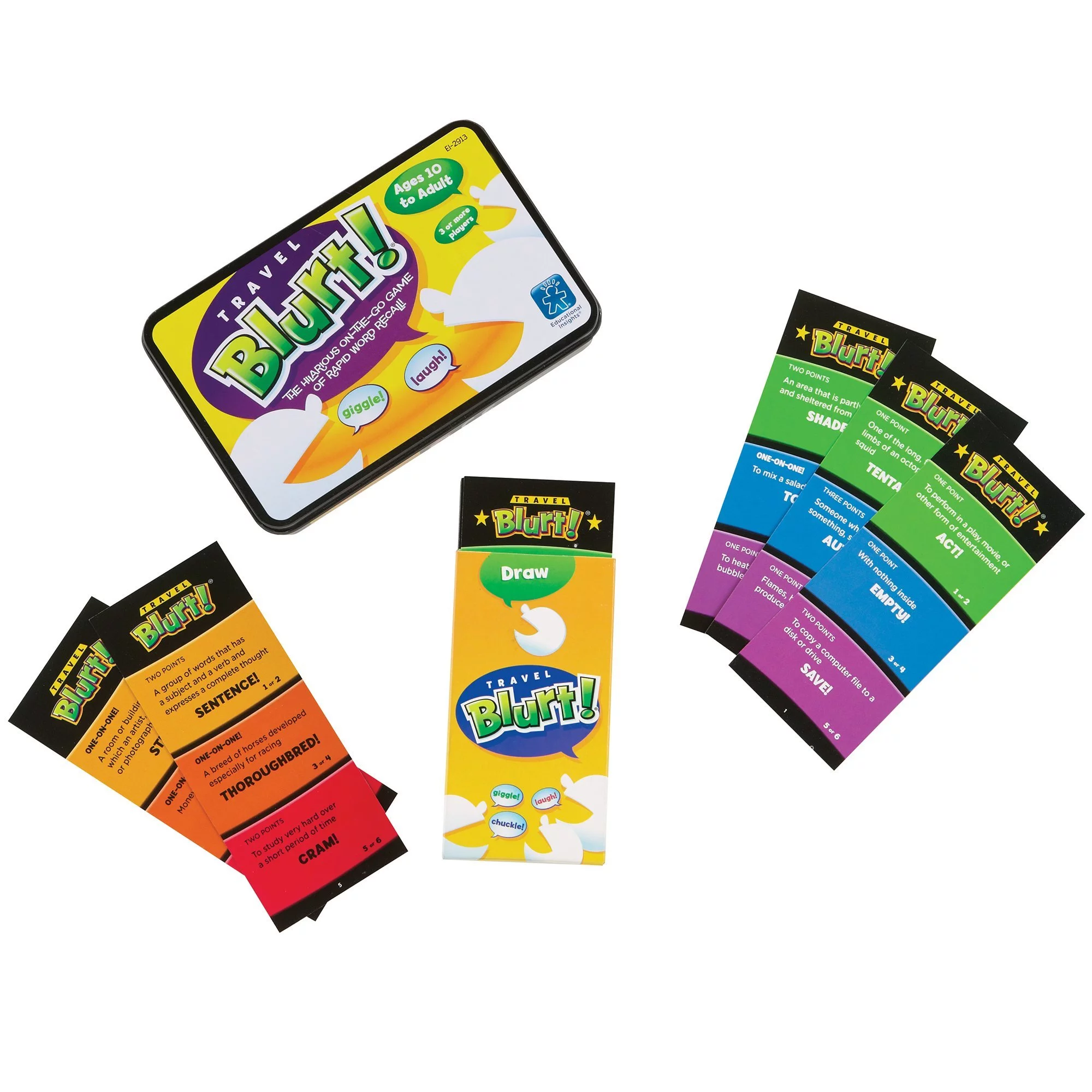 Educational Insights Travel Blurt! game