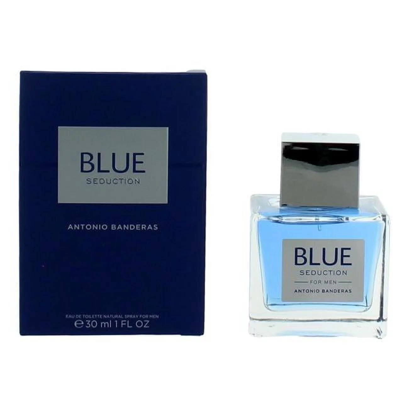 Blue Seduction by Antonio Banderas, Eau de Toilette for Men, 1.0 fl oz