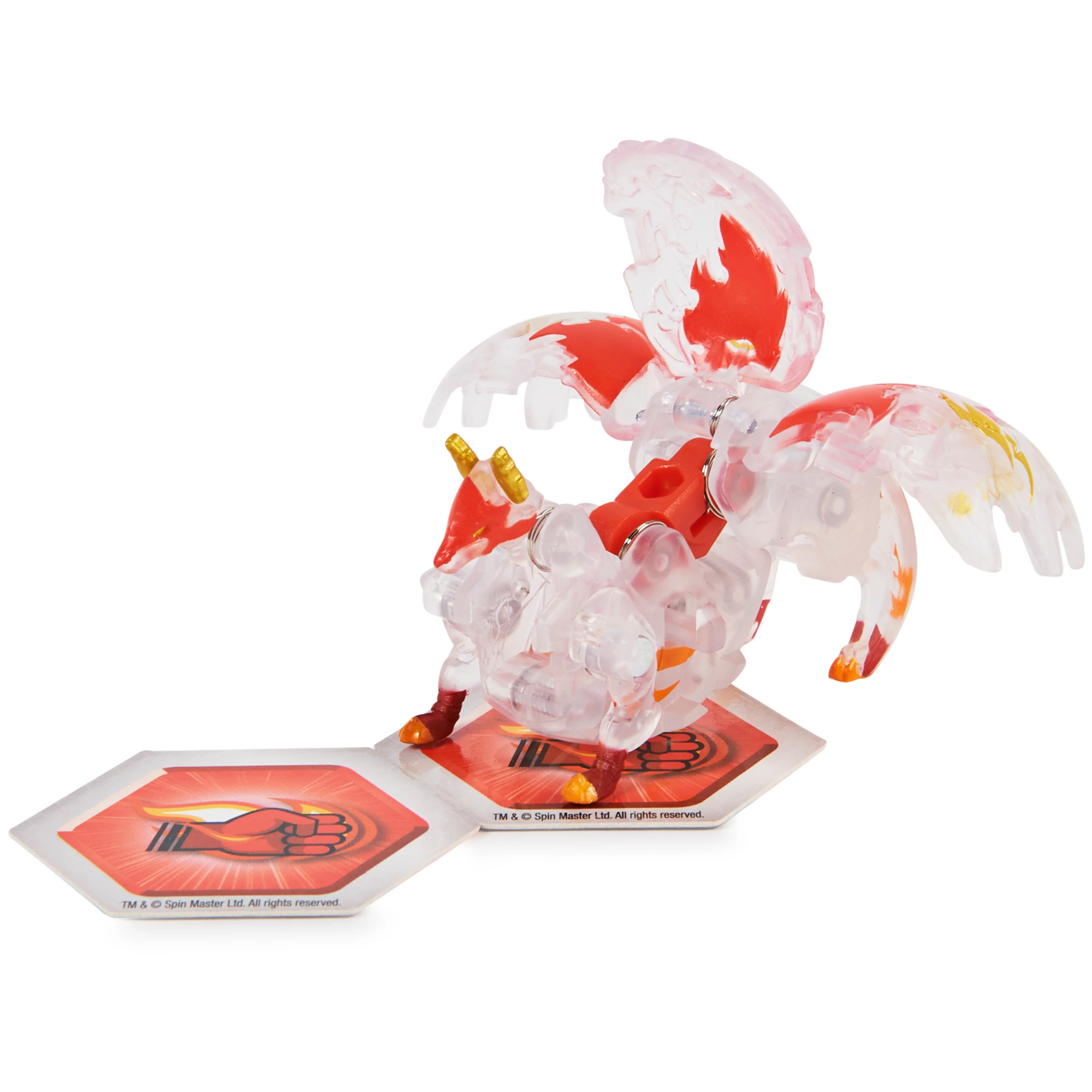 Bakugan Evolutions, Blitz Fox (Diamond) Bakugan and Trading Card