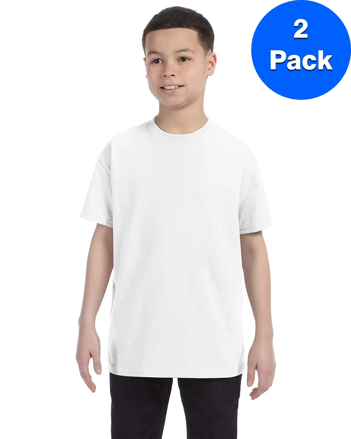 Mens 5.3 oz. Heavy Cotton T-Shirt 2 Pack