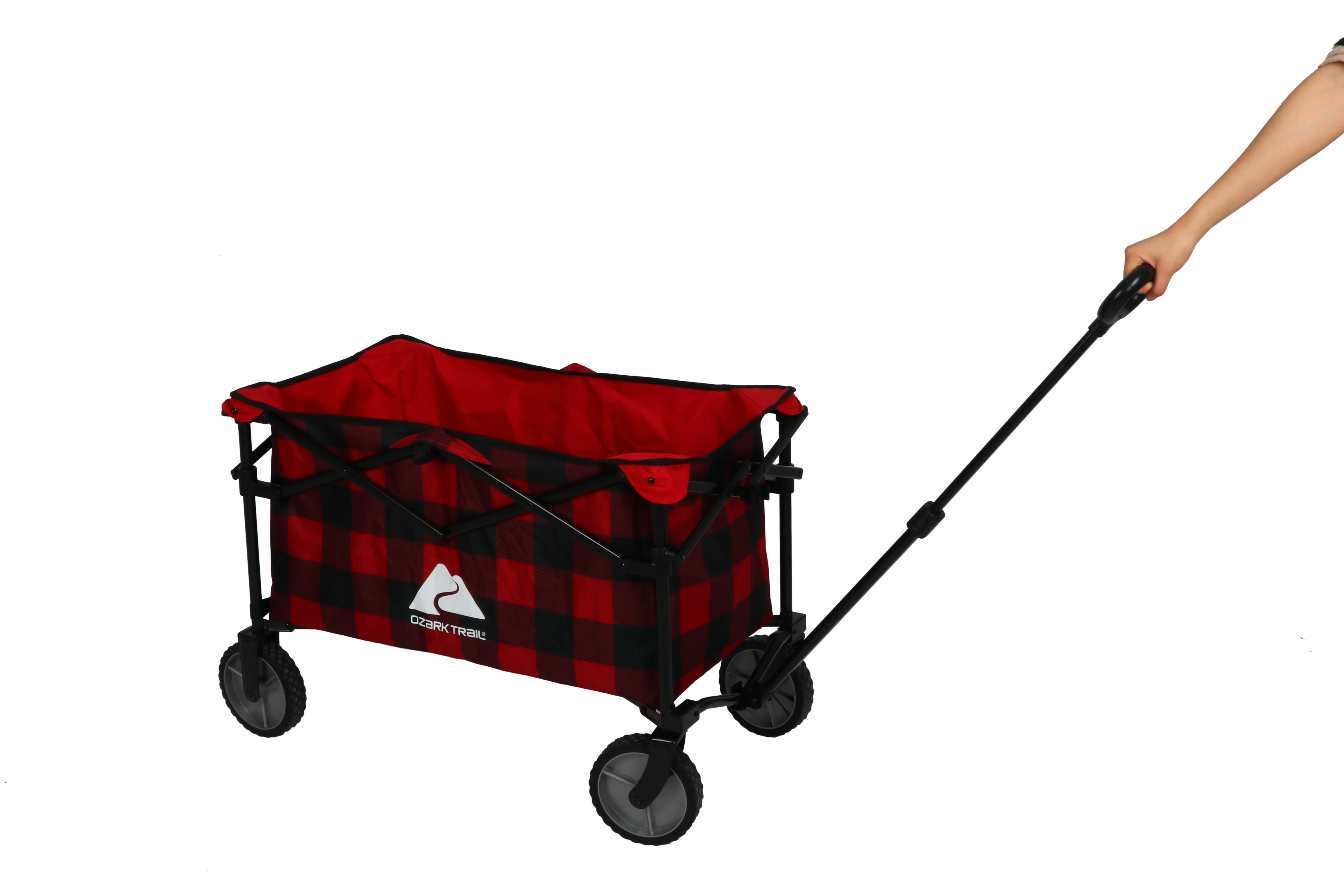 Ozark Trail Buffalo Plaid Big Bucket Wagon, 21
