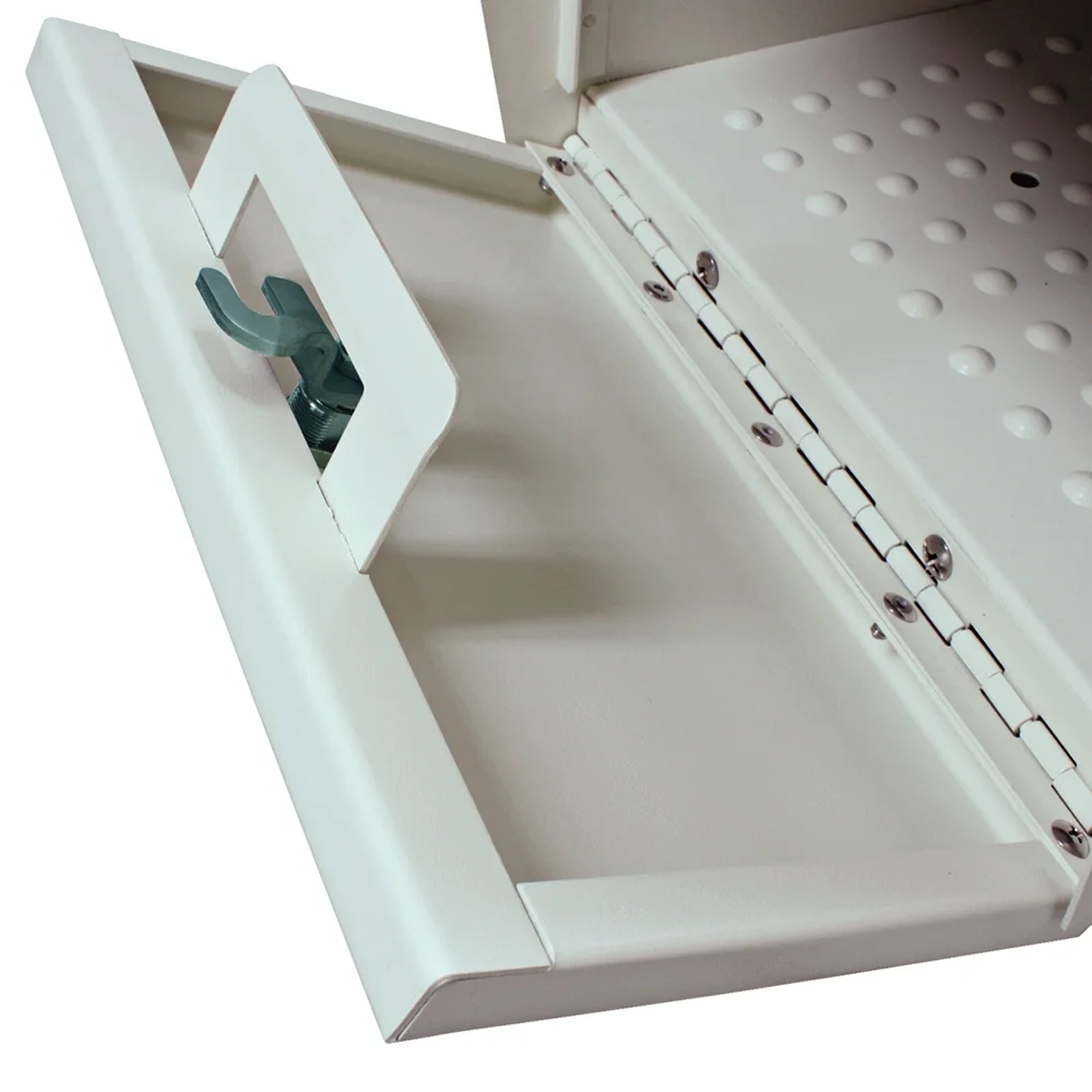 Package Master Locking Security Mailbox, Cream White