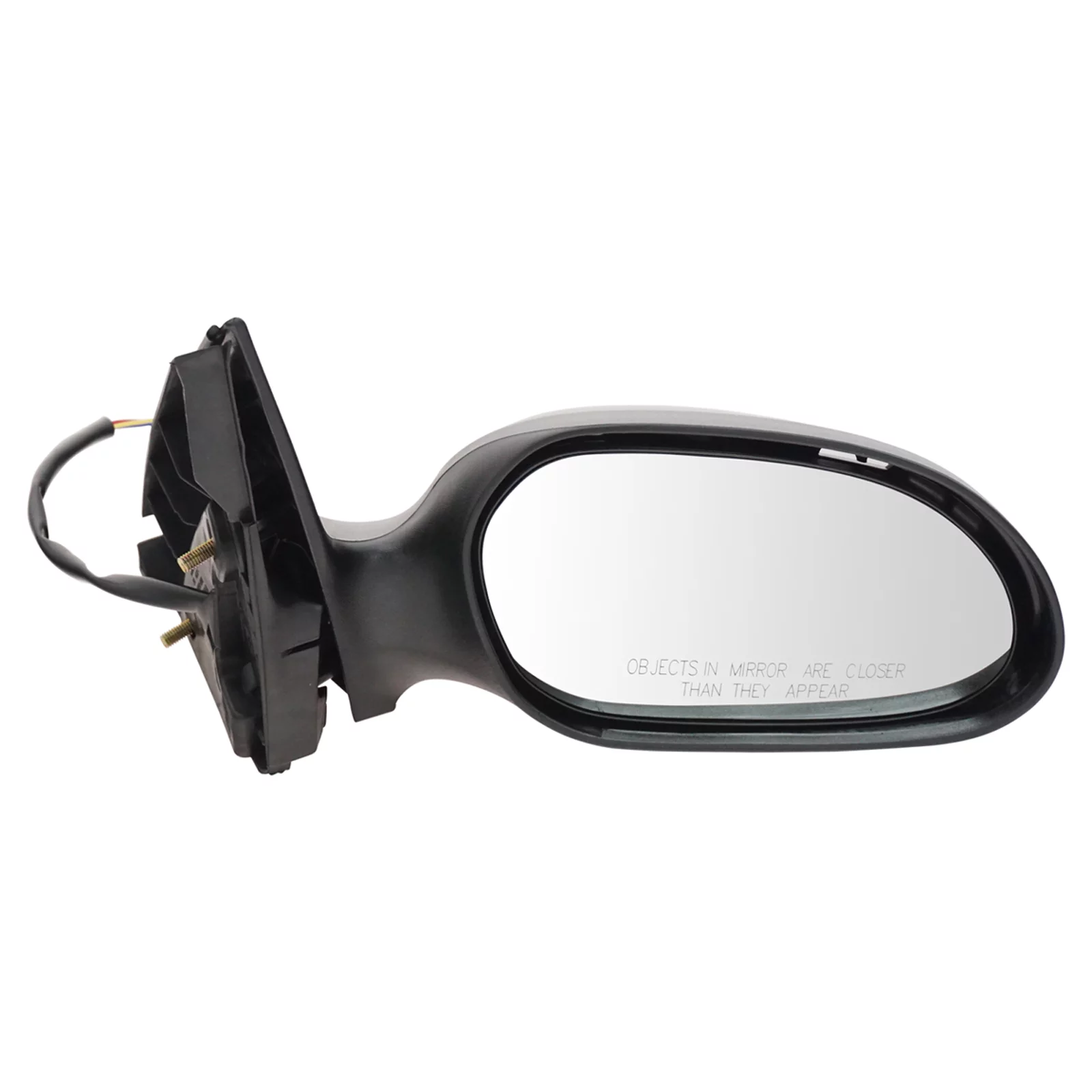 TRQ Power Side View Mirror Black Passenger Right RH for Ford Taurus Sable New MRA05014 Fits select: 2000-2005 MERCURY SABLE