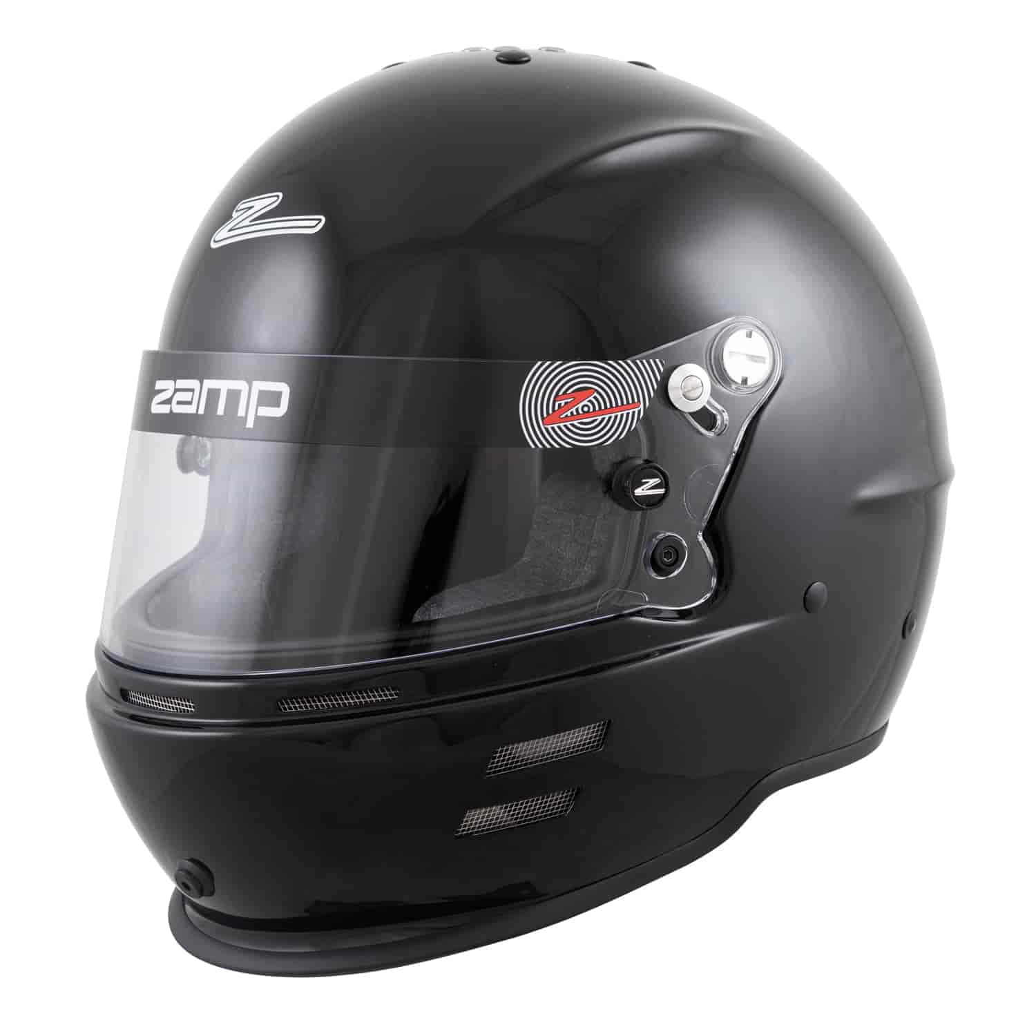 Zamp Racing H766003M RZ-60 Racing Helmet SA2020 Certified Medium Gloss Black