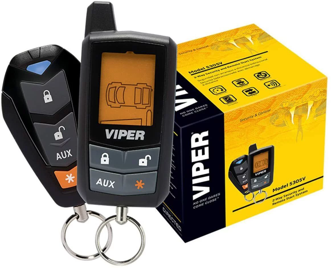 Viper 5305V LCD 2-Way Security and Remote Start System Entry Level Bundle