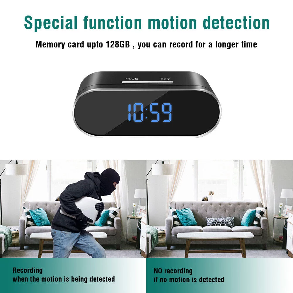 DFITO Camera HD 1080P Wifi Wireless Home Security Camera with Night Vision Security Alarm