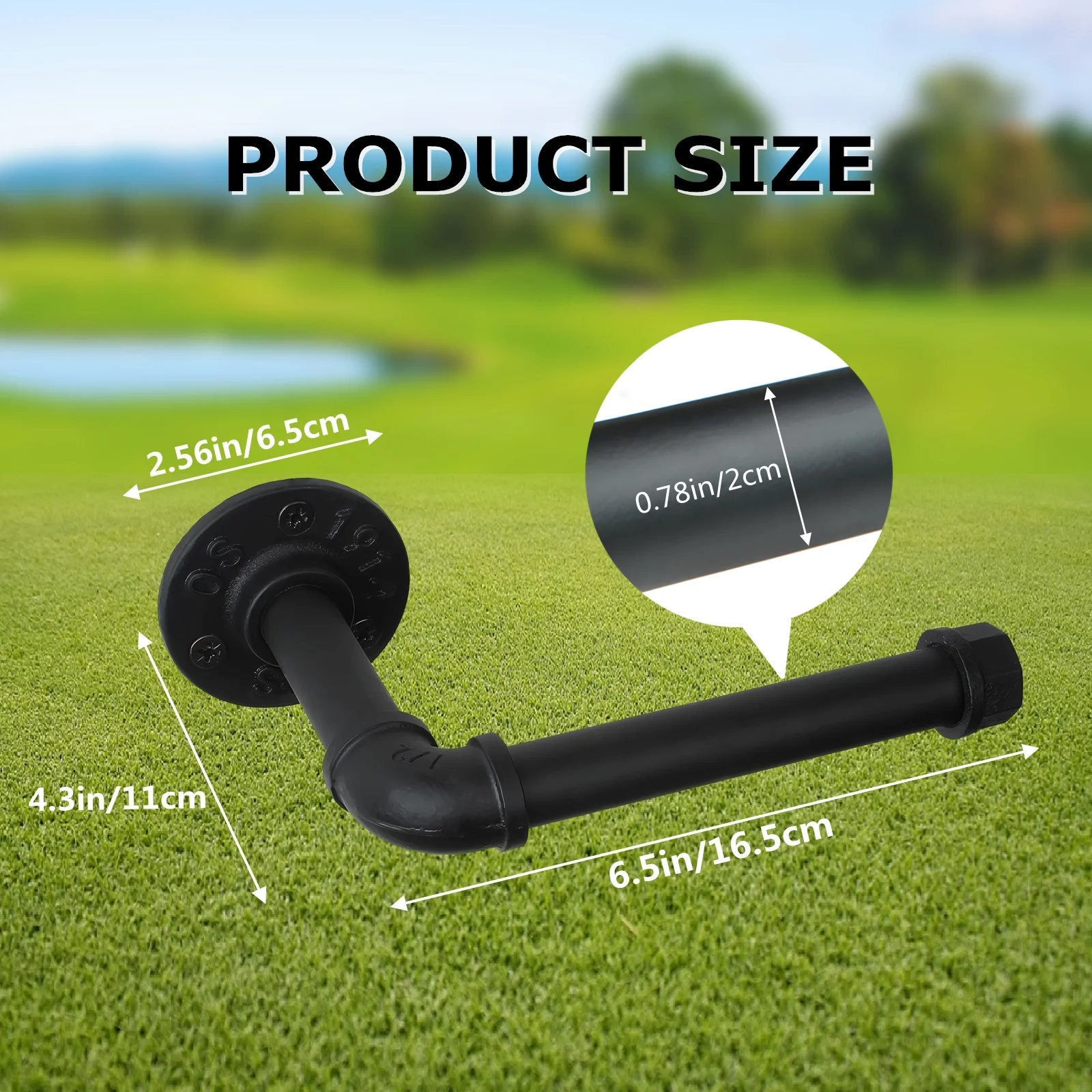 BiJun Wall Mount Golf Bag Storage Rack,Golf Bag Holder Garage Golf Bag Organizer Golf Bag Stand Golf Bag Storage Rack Hangers for Storage Space for Garage