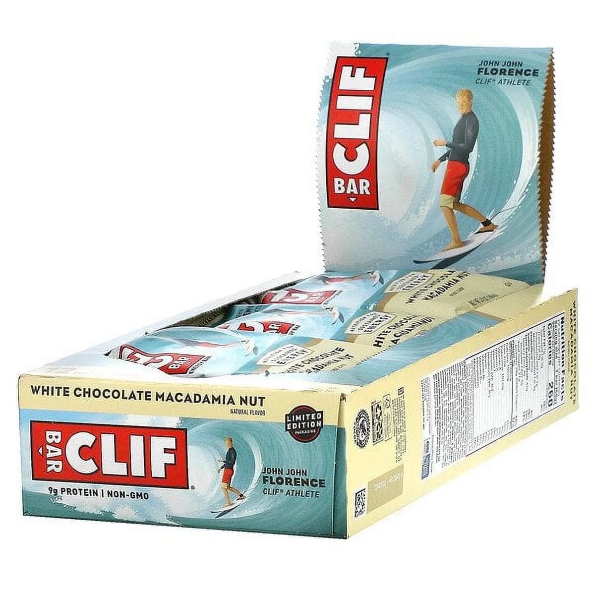 Clif Bar, Energy Bar, White Chocolate Macadamia Nut, 12 Bars, 2.40 oz