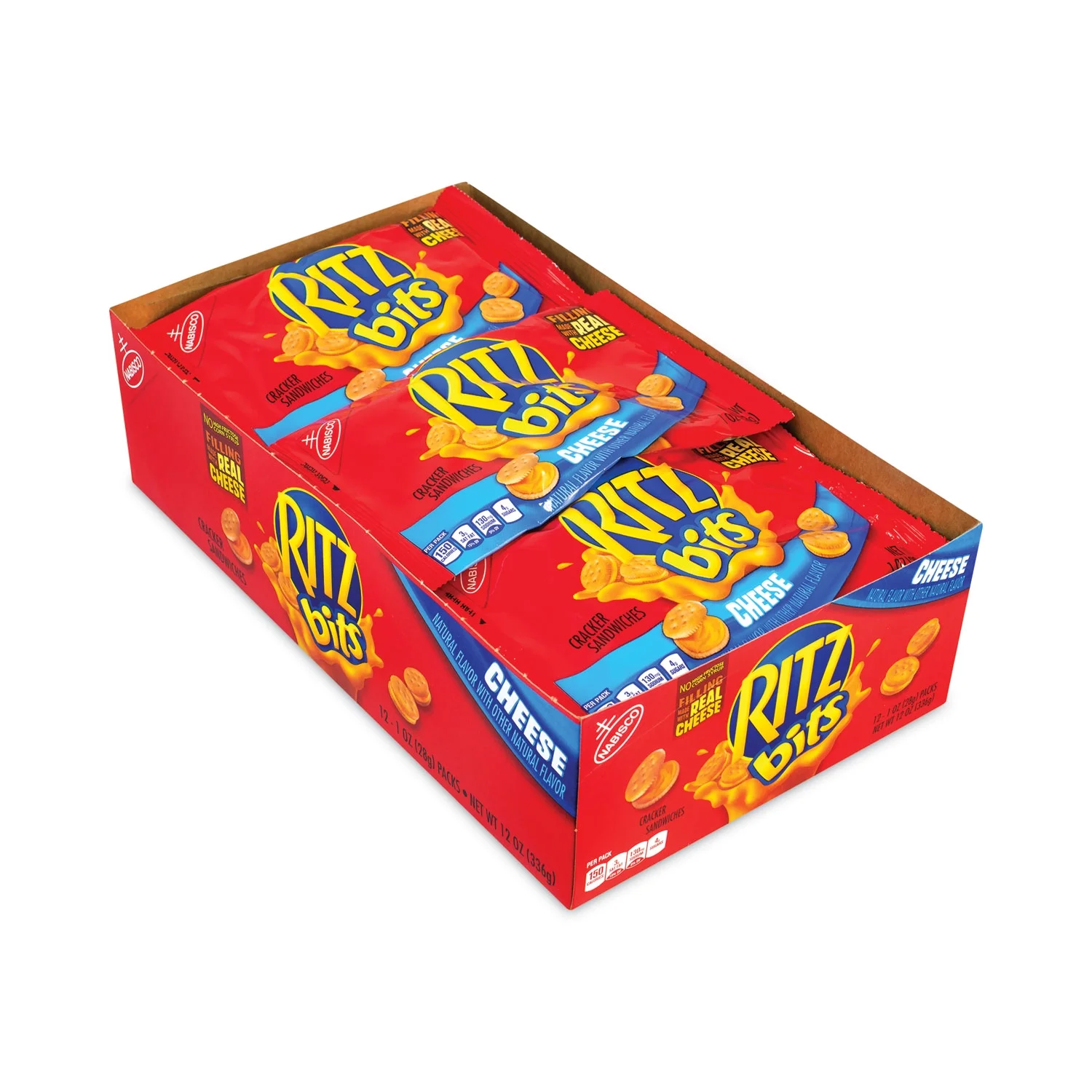 Nabisco, Ritz Bits Cheese Crackers, 1.0 oz. (48 Count)