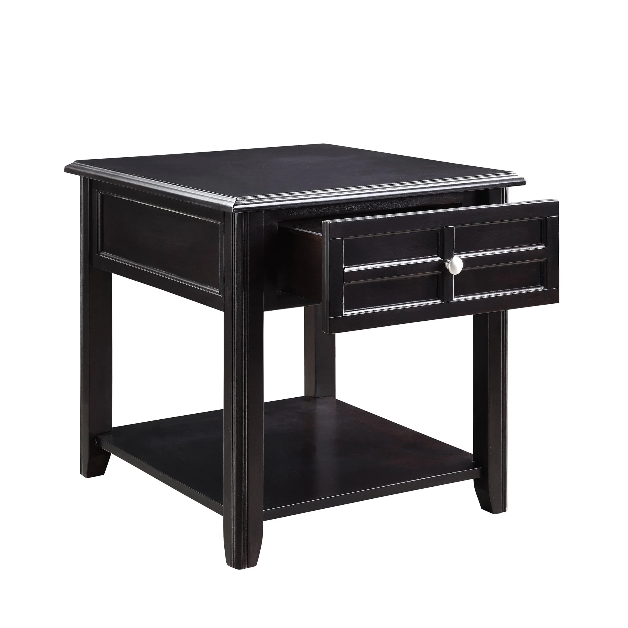OakvillePark Lohman End Table, Black