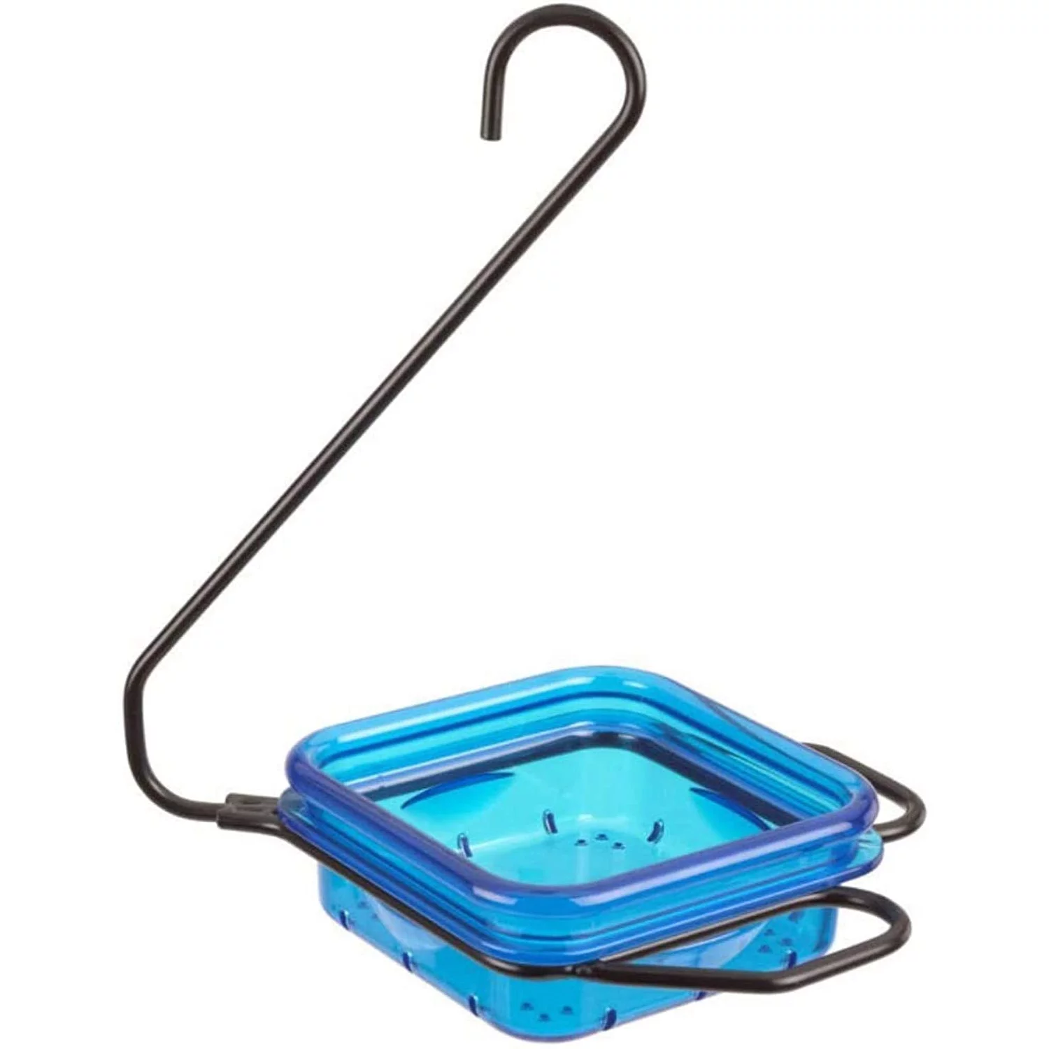More Birds 38200 Blue Snacks-N-Treats Single Dish Bird Feeder with Hook, Each