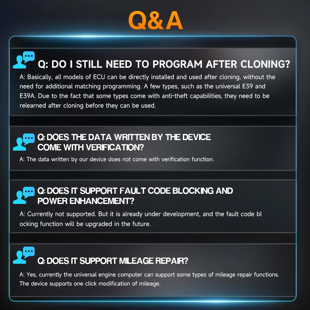 ANCEL EC500 Automotive ECU Cloning ECM System Module