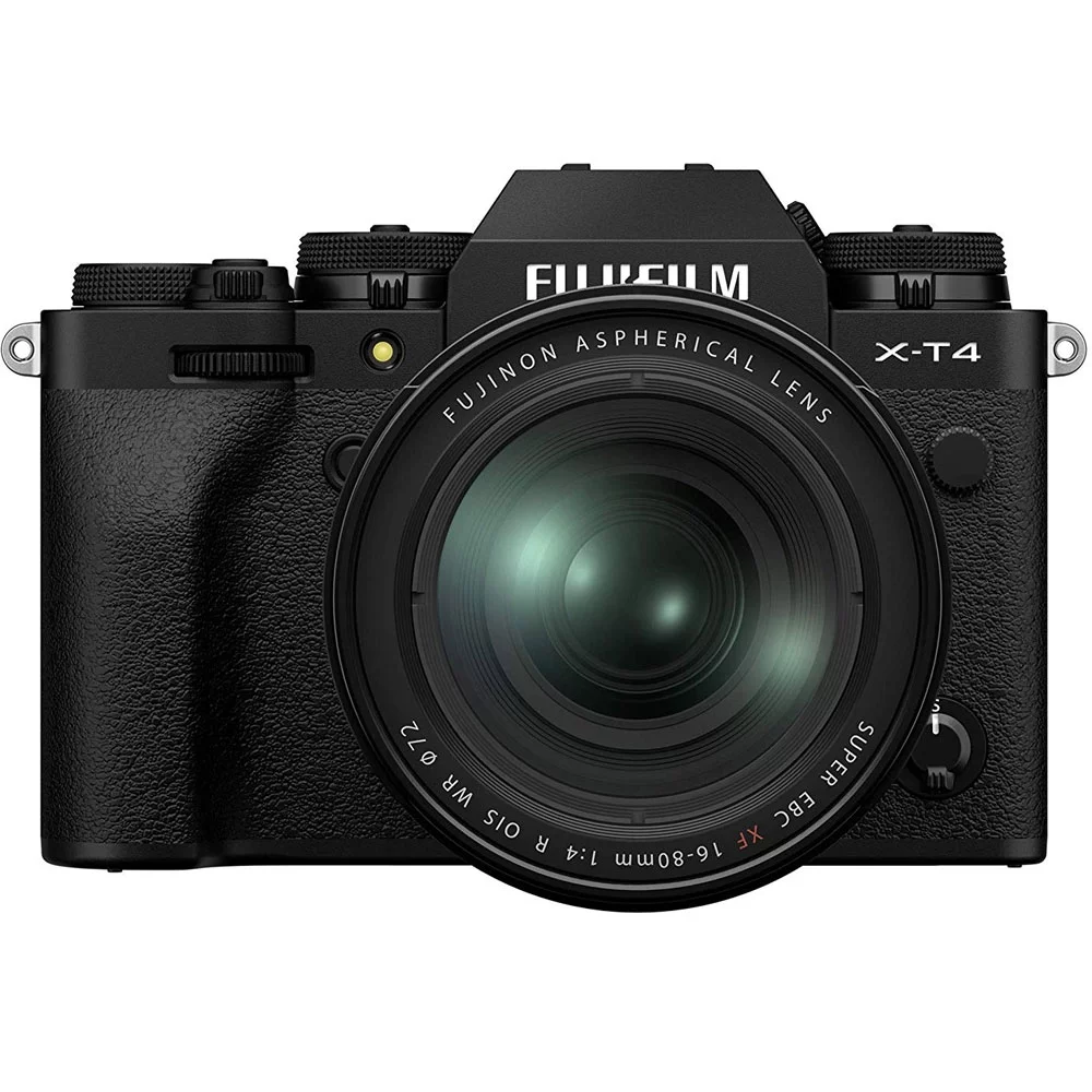 FUJIFILM X-T4 Mirrorless Camera with 16-80mm Lens (Black) - 16652893