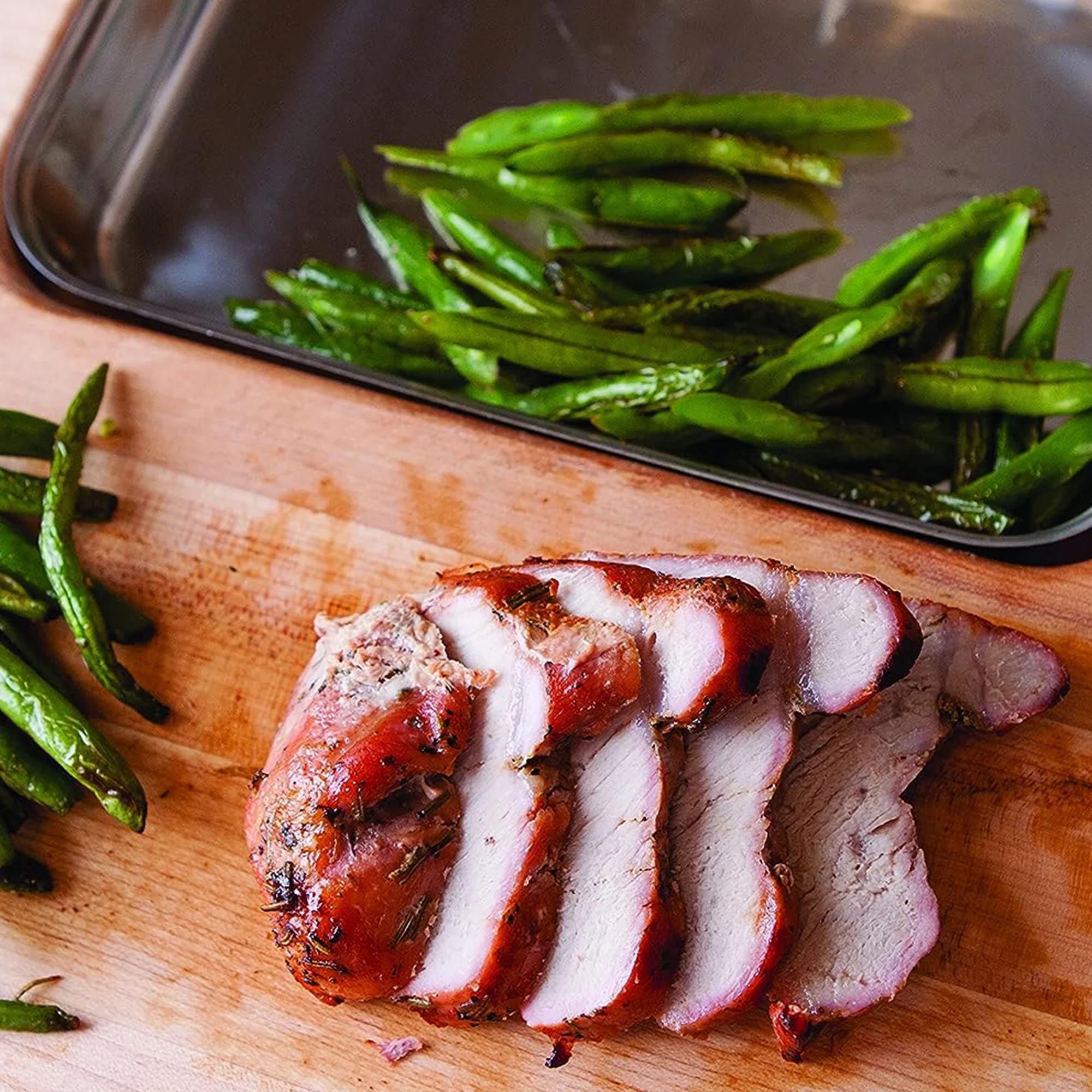 John Boos Newtown Prep Master Maple Cutting Board & Pan, 15