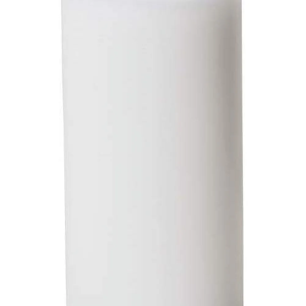 Set Of 4 White Pillar Candles For Wedding, Birthday, Holiday & Home Decoration, 3