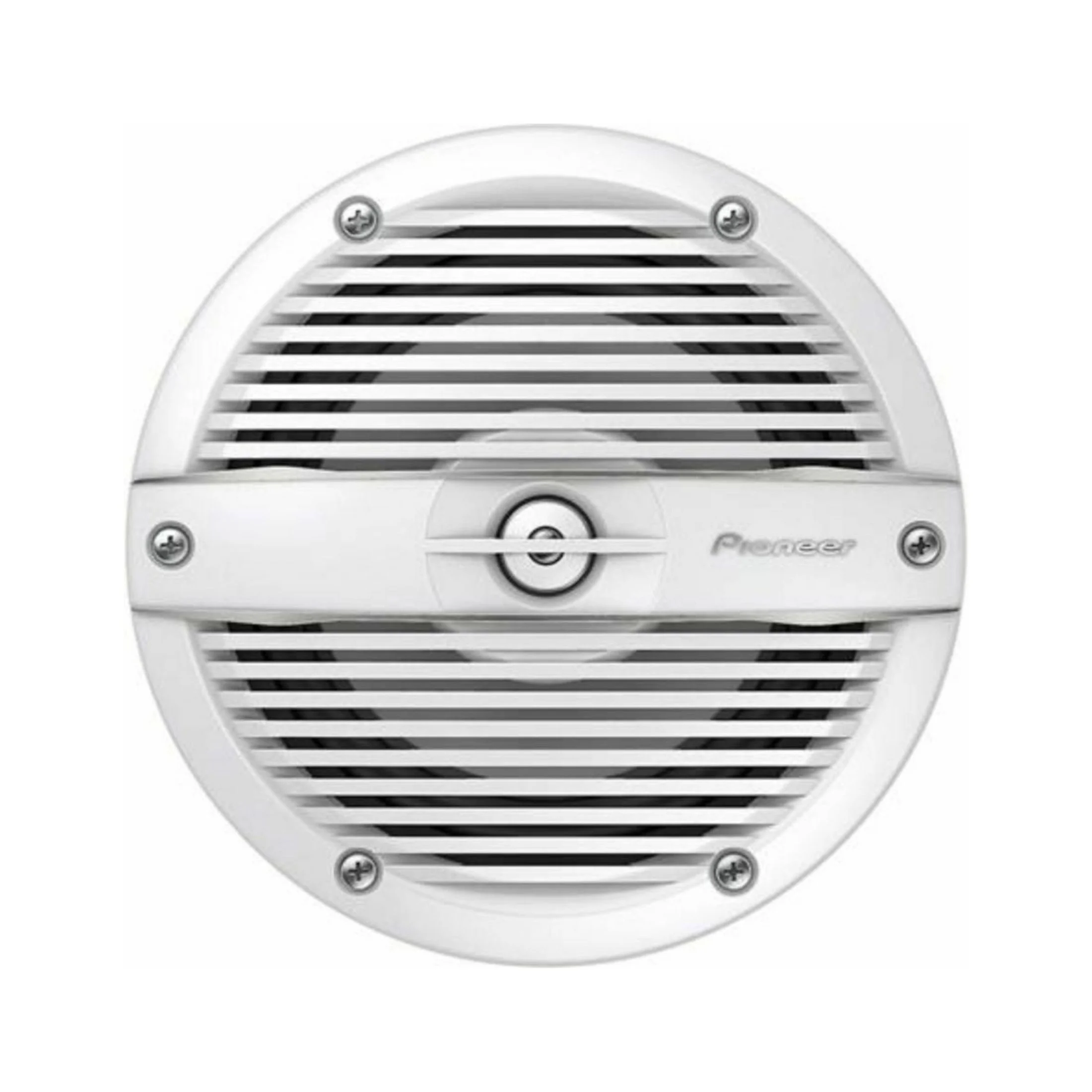 Pioneer 6-1/2in. 2-Way 200W IPX7 Rated Classic Grille Design Marine Speakers (pair) - White