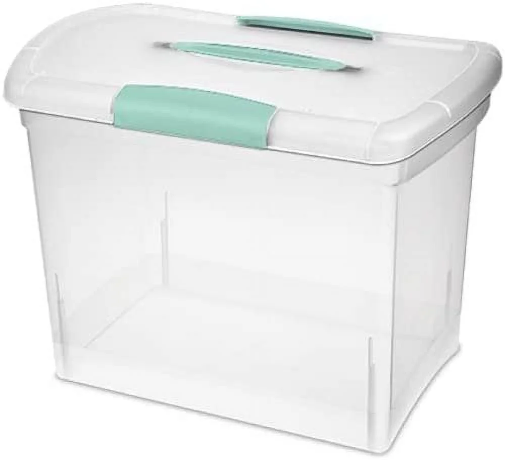 STORAGE BOX LARGE CLEAR
