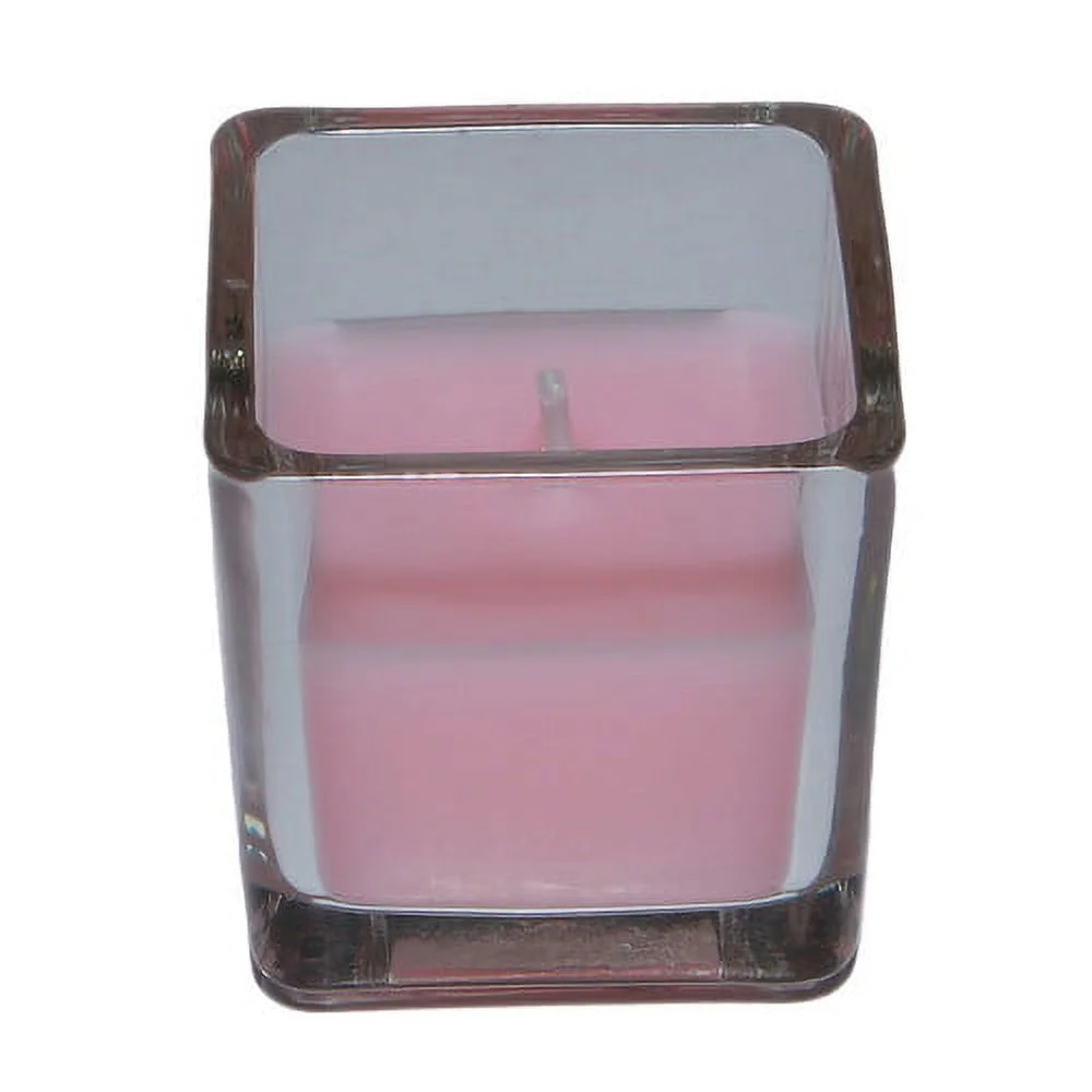 Jeco  12 Piece Lavender Square Glass Votive Candles