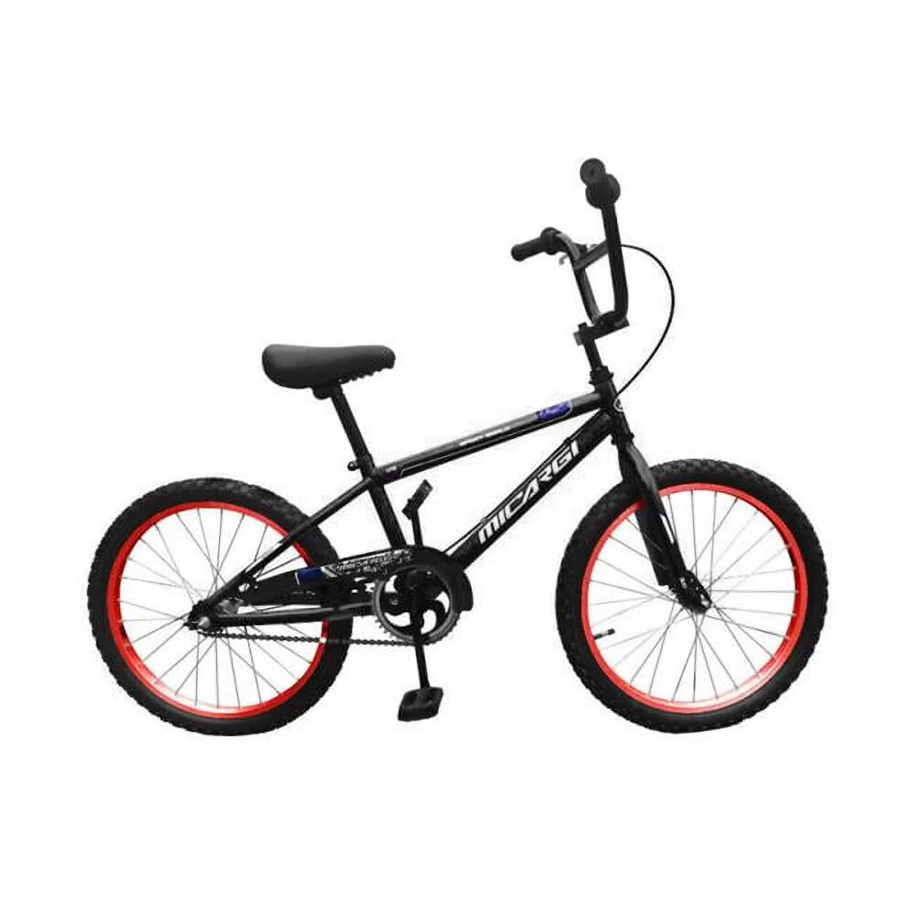 20 in. Boys BMX Bicycle, Black - 21 x 7 x 45 in.