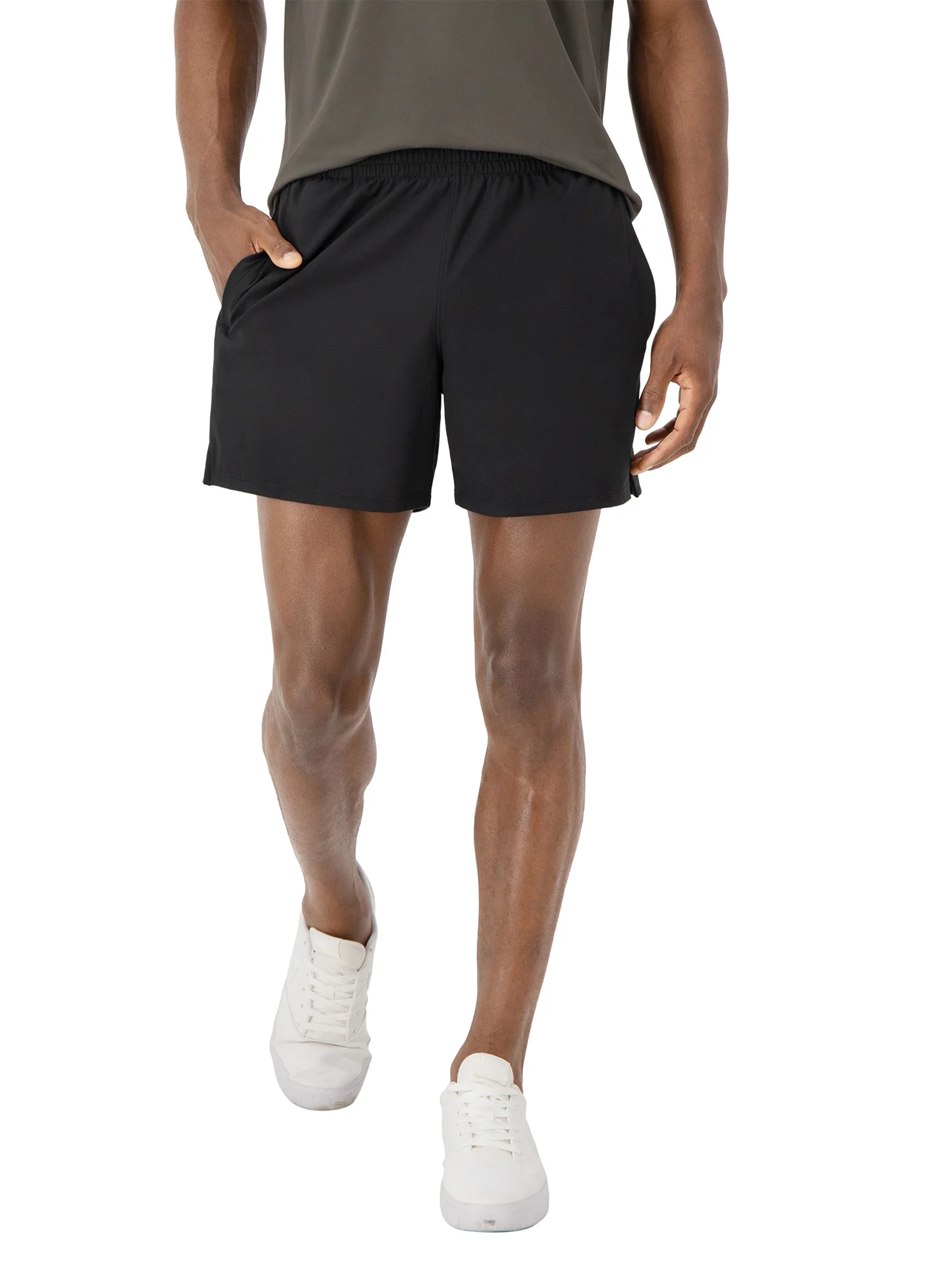Hanes Moves Men's Performance Shorts, 6” Inseam, Sizes S-3XL