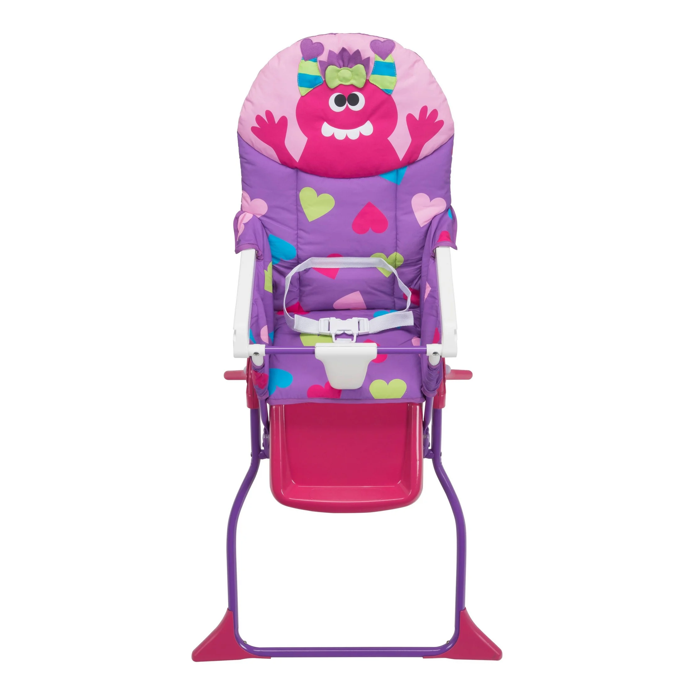 Simple Fold Deluxe High Chair - Pink