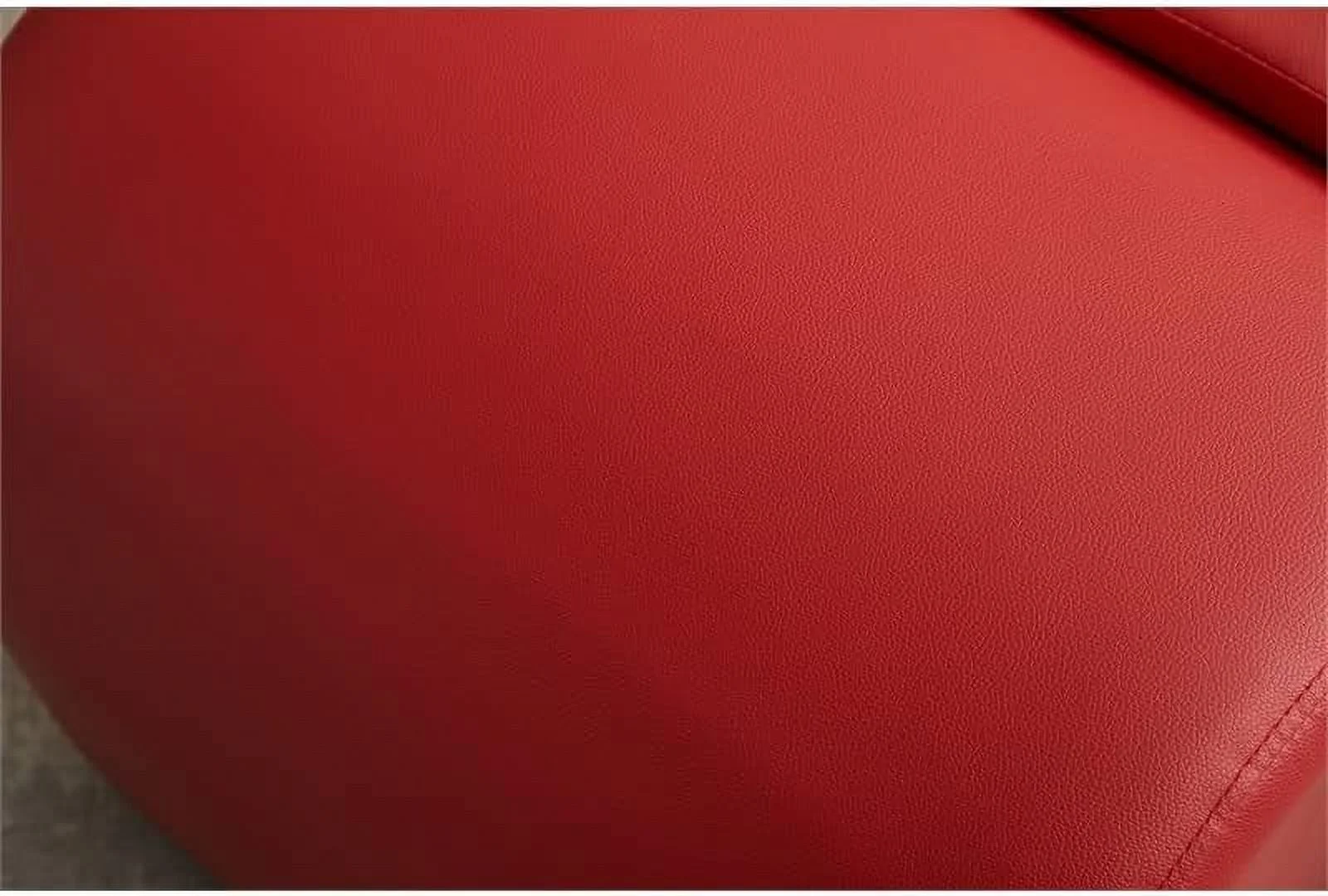 Kolar Faux Leather Yoga Relaxing Chaise In Red