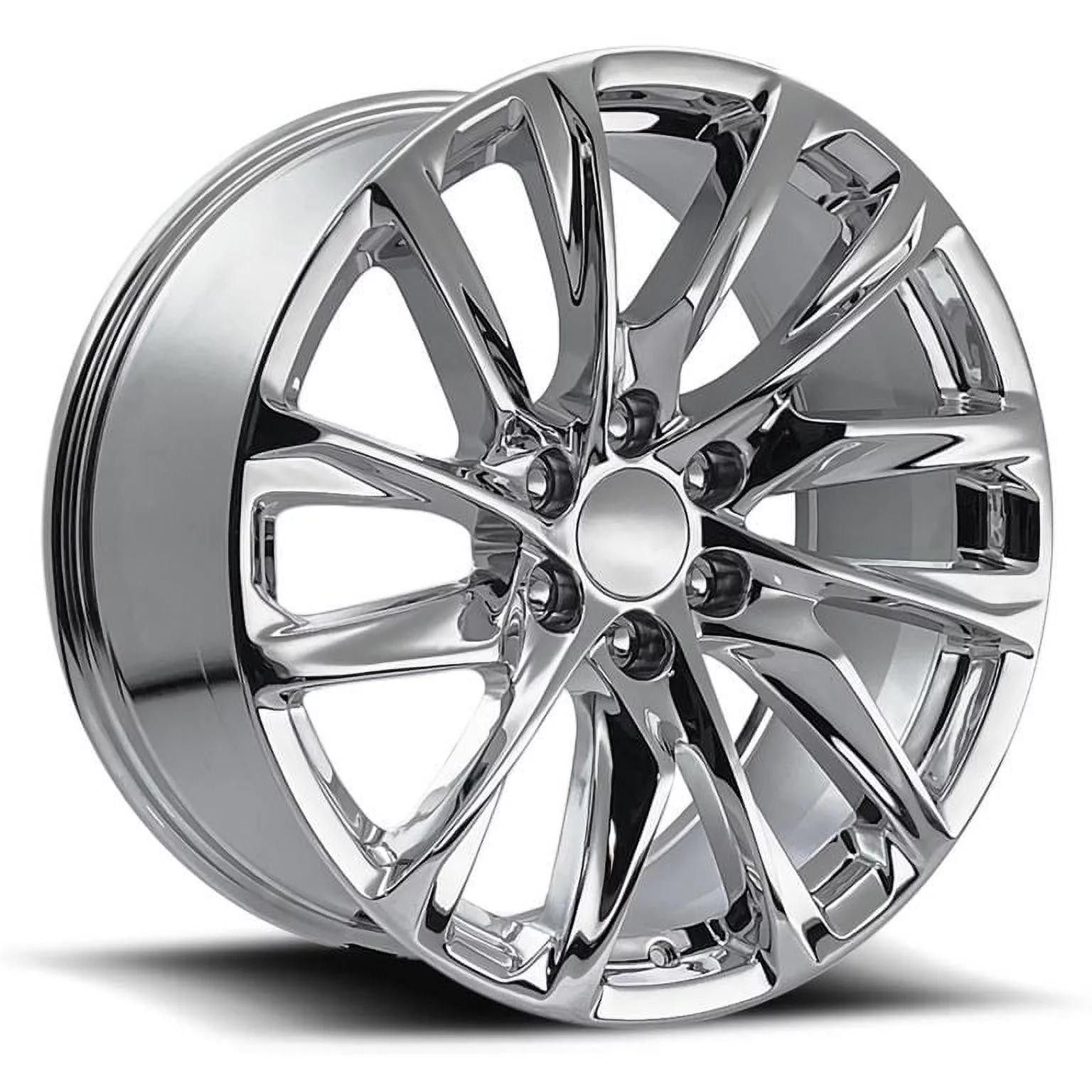 FACTORY REPRODUCTIONS FR 98 Escalade 12 20X9 6X139.7 ET28 Chrome (Qty of 1)