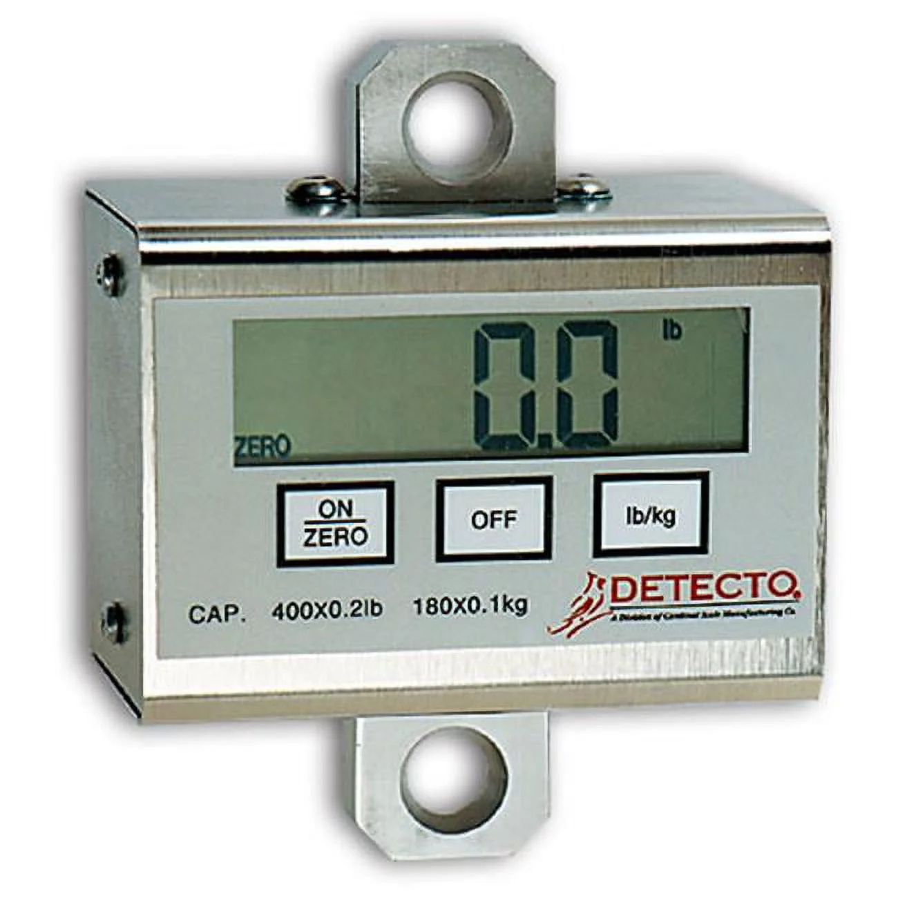 Cardinal Scale-Detecto  Patient Lift Scale - 400 lb x .2 lb - 182 kg x .1 kg - Gray