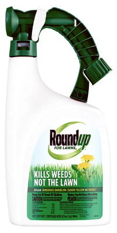 Roundup 32 OZ Ready To Spray Weed Killer For Use On Northern Grass, Each