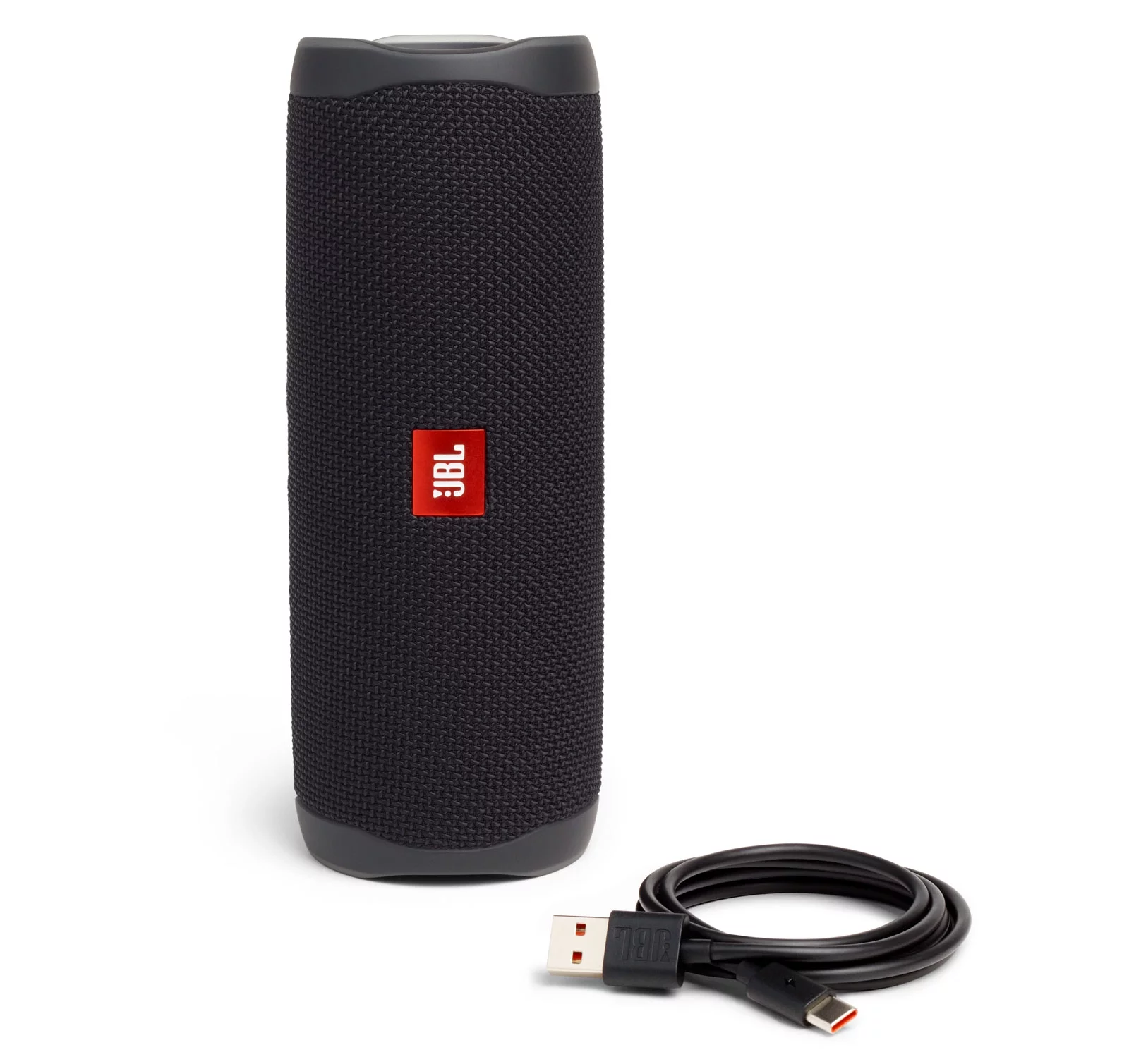 JBL Portable Bluetooth Speaker Pair with Waterproof, Black, JBLFLIP5BLKAM-PR