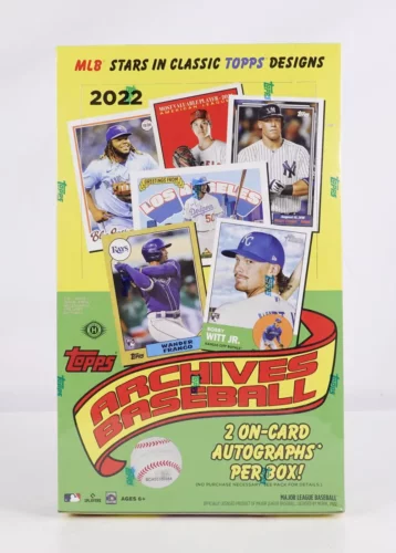 MLB Topps 2022 Archives Baseball Trading Card HOBBY Box (24 Packs)