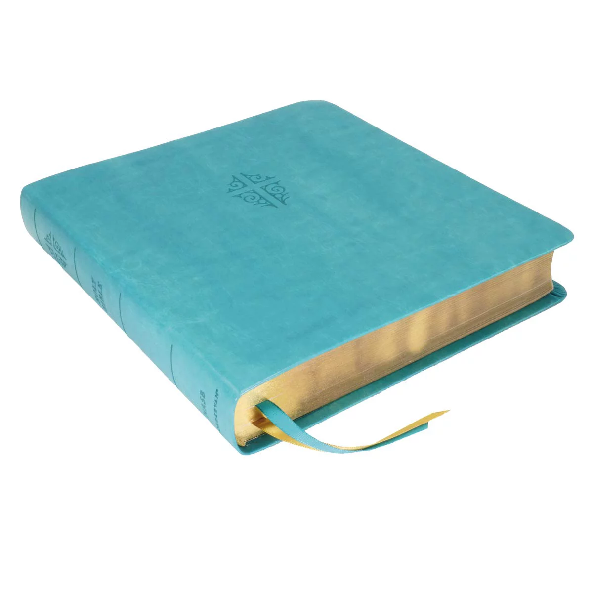 Nasb, Holy Bible, XL Edition, Leathersoft, Teal, 1995 Text, Comfort Print (Hardcover)