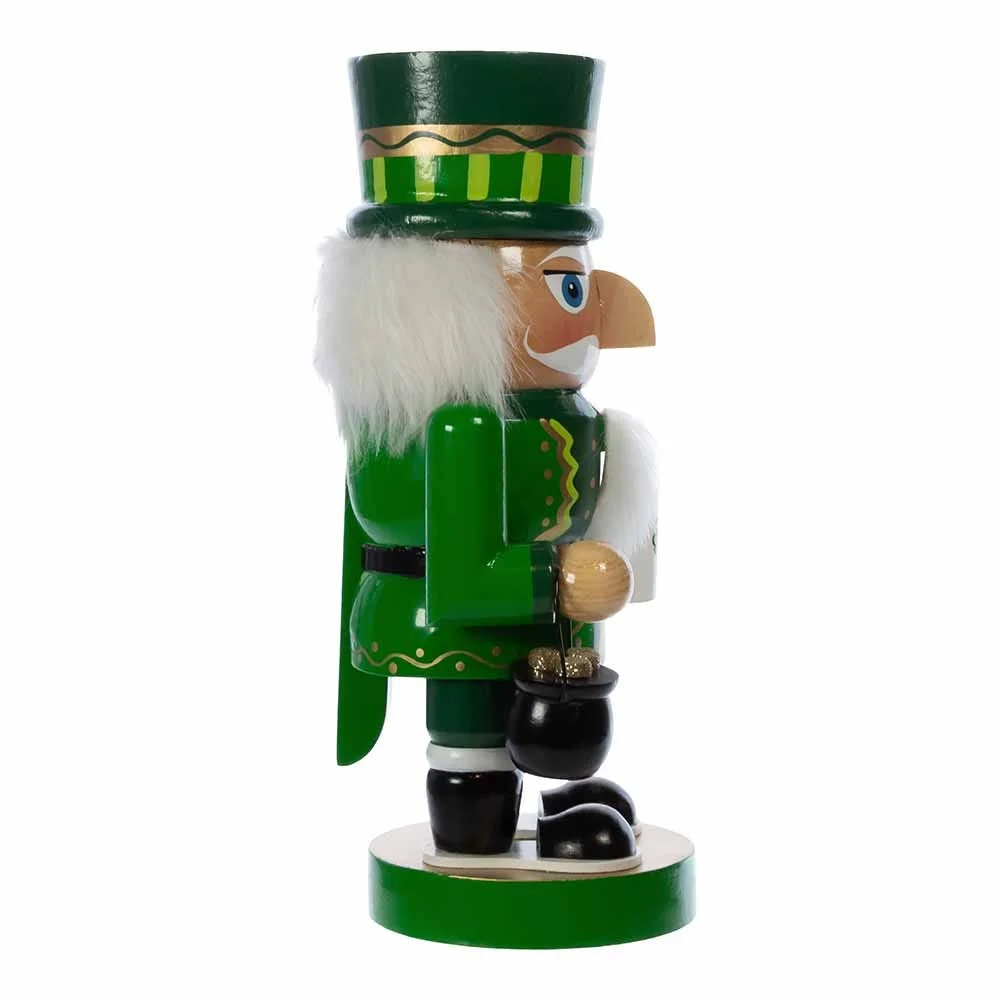 Kurt Adler 10-Inch Wooden Irish Nutcracker