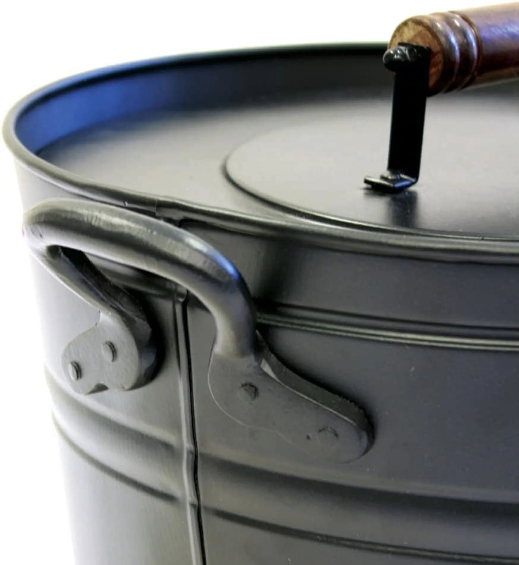 Pilgrim 19504 Air Insulated Ash Bucket - Matte Black