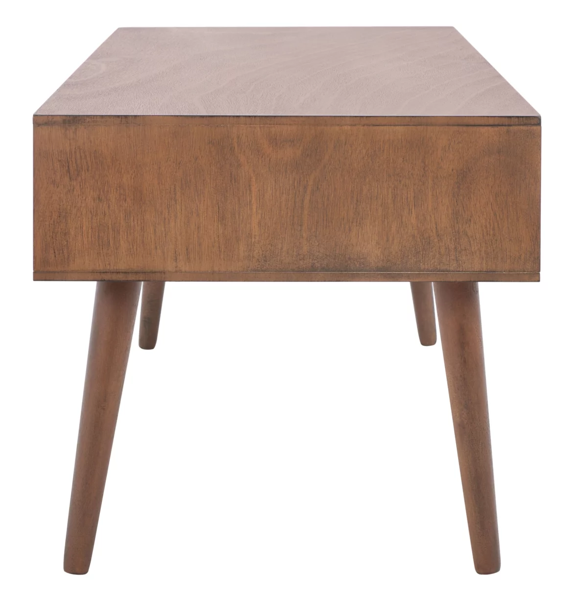 SAFAVIEH Mozart Mid-Century 2 Drawer Coffee Table, Brown