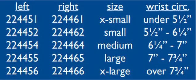 MedSpec CMC-X ™ Thumb Stabilizer, Medium / Left