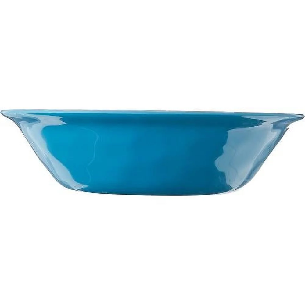 Radiance Teal Melamine 12 Pc Dinnerware Set, Blue