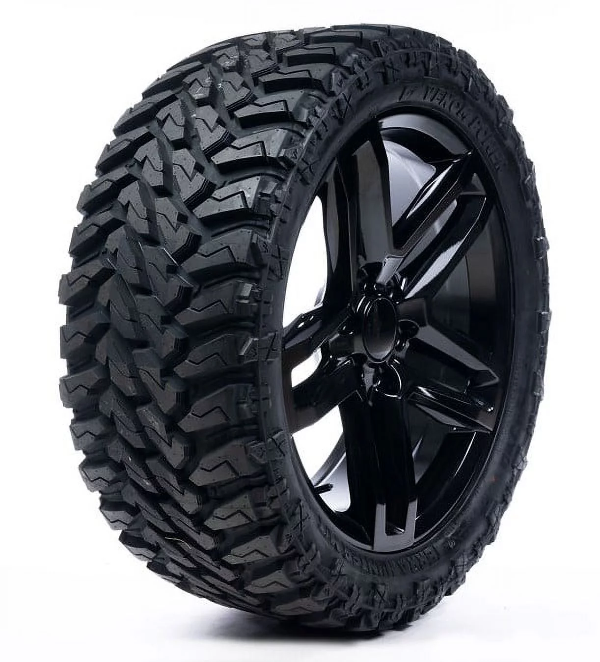 4 New Venom Power Terra Hunter M/T Mud Terrain Tires - 33X12.50R17 120Q LRE 10PLY