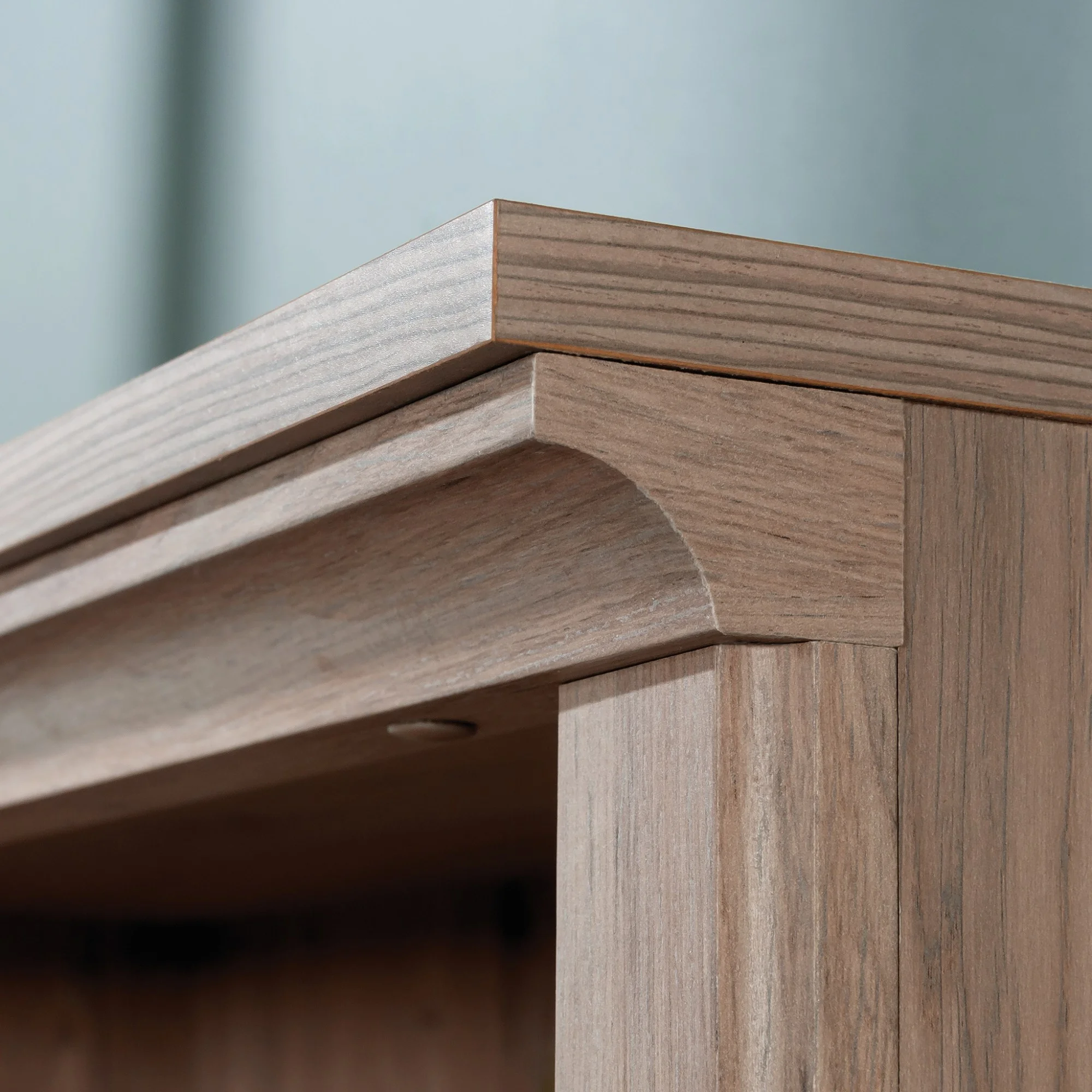 Sauder Select 5-Shelf Display Bookcase in Laurel Oak