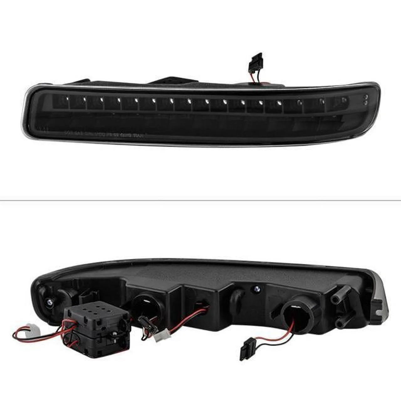 Spyder Auto GMC Sierra 99-06 ( Don‘t fit Denali Model ) / Yukon 00-06 ( Don‘t fit Denali Model ) Full LED Bumper Lights - Black 9029325