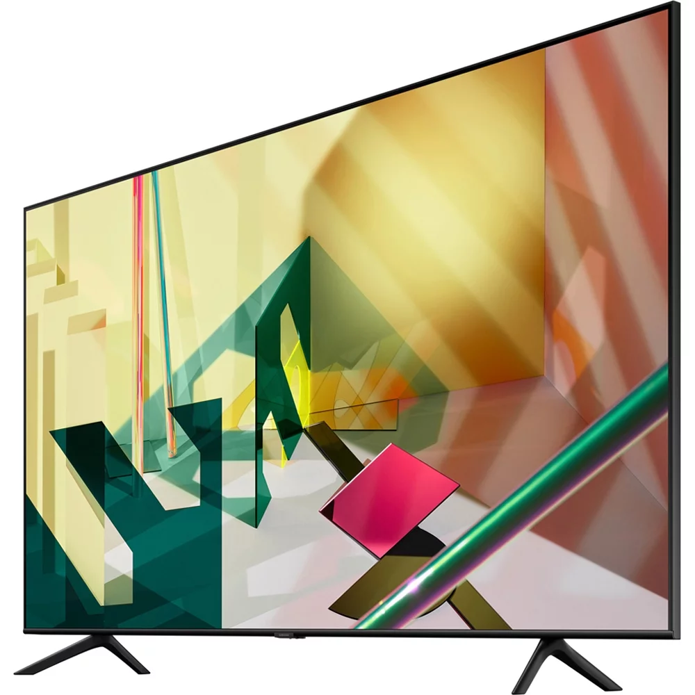 Open Box Samsung 65-inch Class QLED Q70T Series - 4K UHD Dual LED Quantum HDR Smart TV with Alexa Built-in (QN65Q70TAFXZA, 2020 Model)