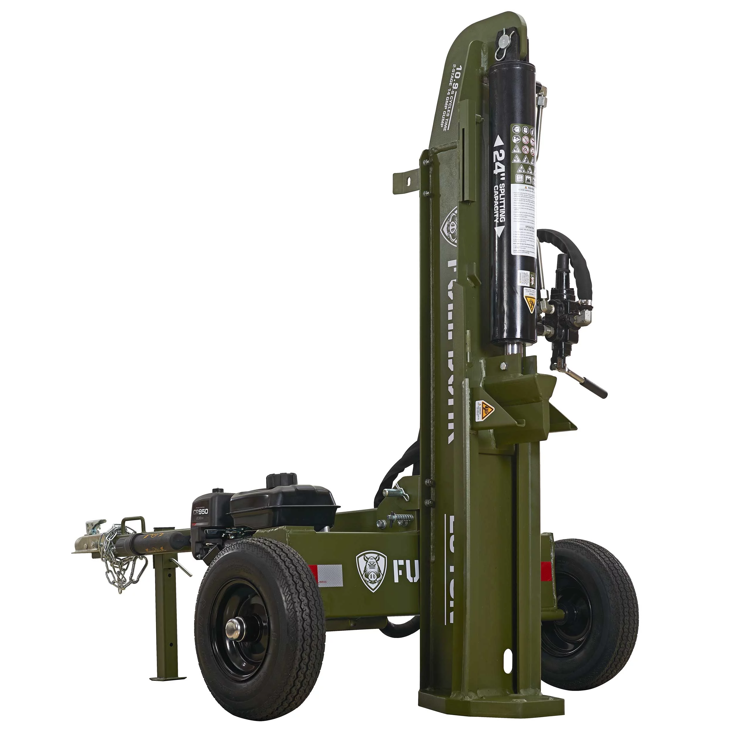 FULL BOAR 28 Ton Log Splitter-Full Boar Engine 212cc (49-State)