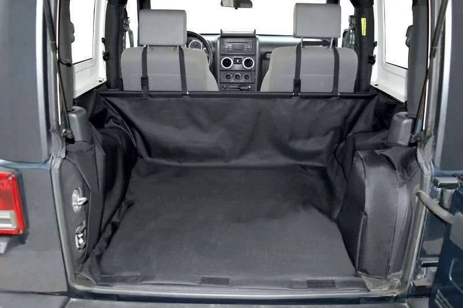 Dirtydog 2007-2018 Fits Jeep Wrangler JK 2 door Cargo Liner No Sub Woofer J2CLNS0717