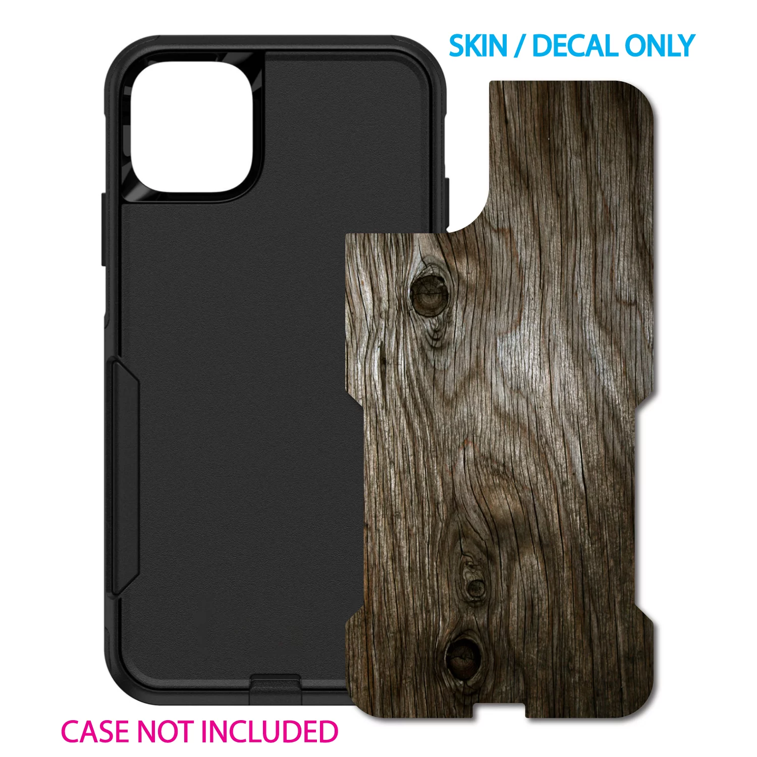 DistinctInk Custom SKIN / DECAL compatible with OtterBox Commuter for iPhone 11 (6.1