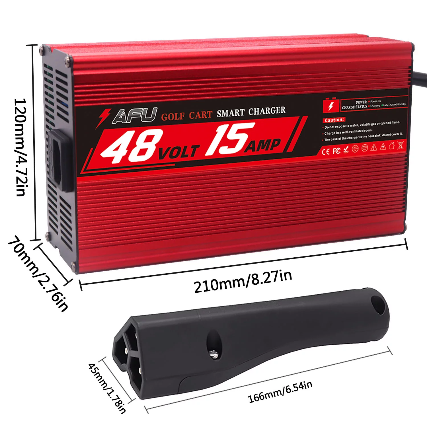 48V 15A Lead Acid AGM GEL VRLA OPZV Battery Usd For 55.2V Power 58.8V Various Golf Carts