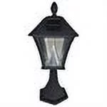 GamaSonic Baytown Solar Post Mount Lamp (2 pack)