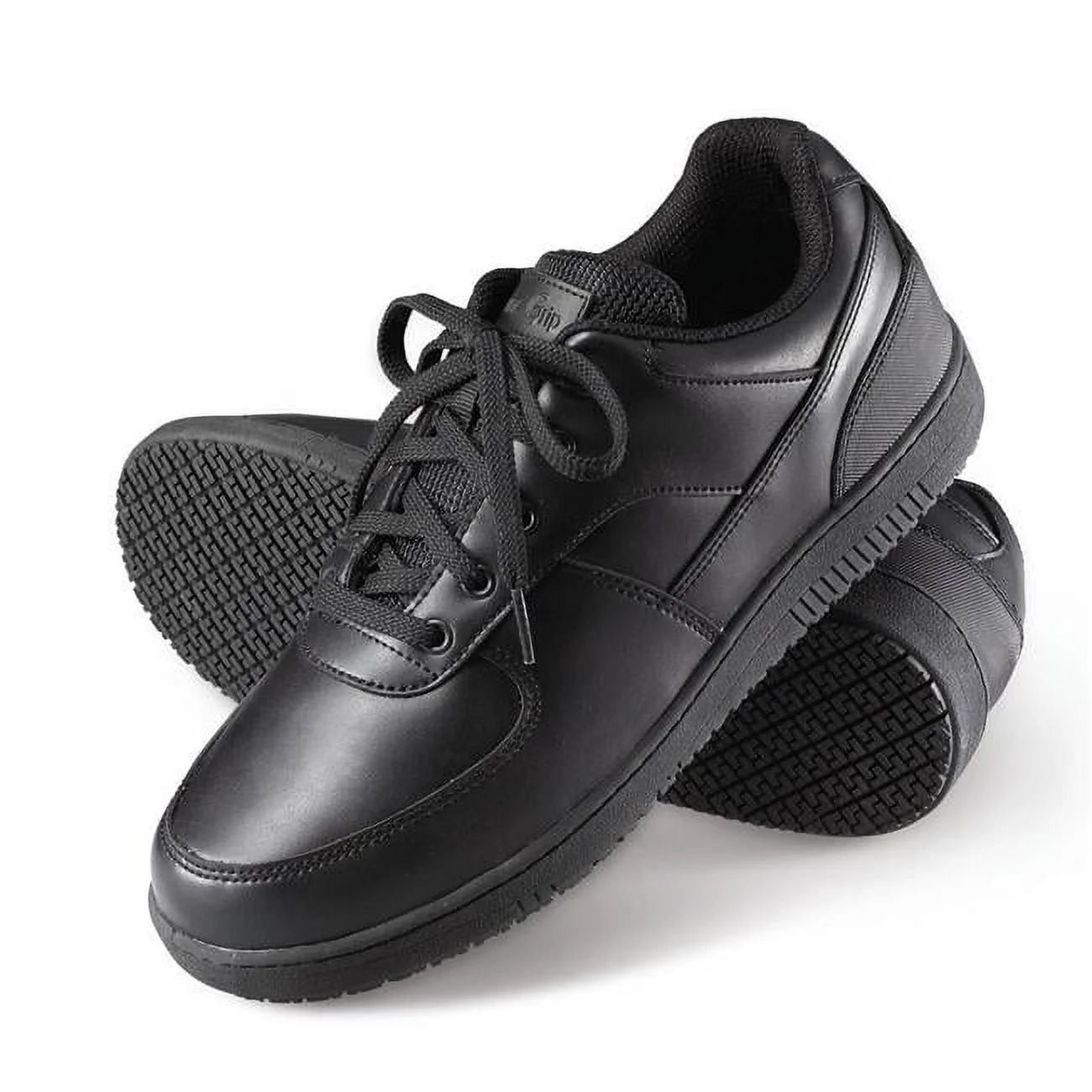 2010 Mens Slip-Resistant Athletic Work Shoes  Wide  Black