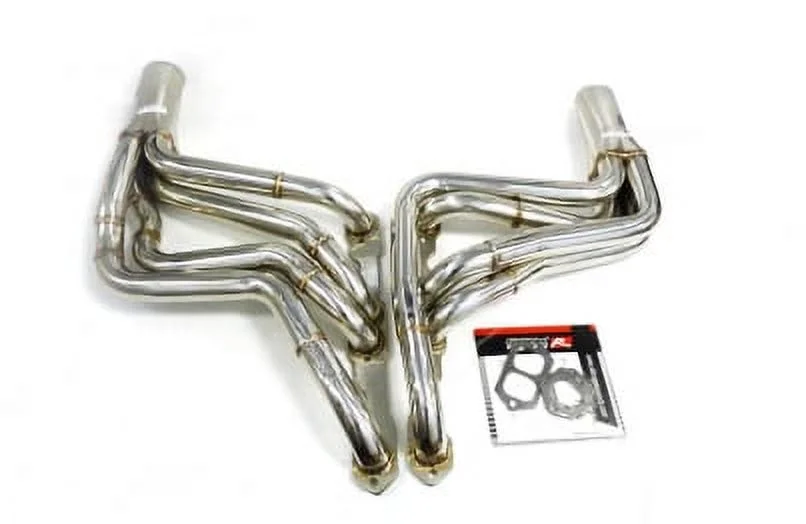 Stainless Long Tube Header Fitment For 78 to 86 Chevy Monte Carlo Metric Street Stock 305 CID By OBX-RS
