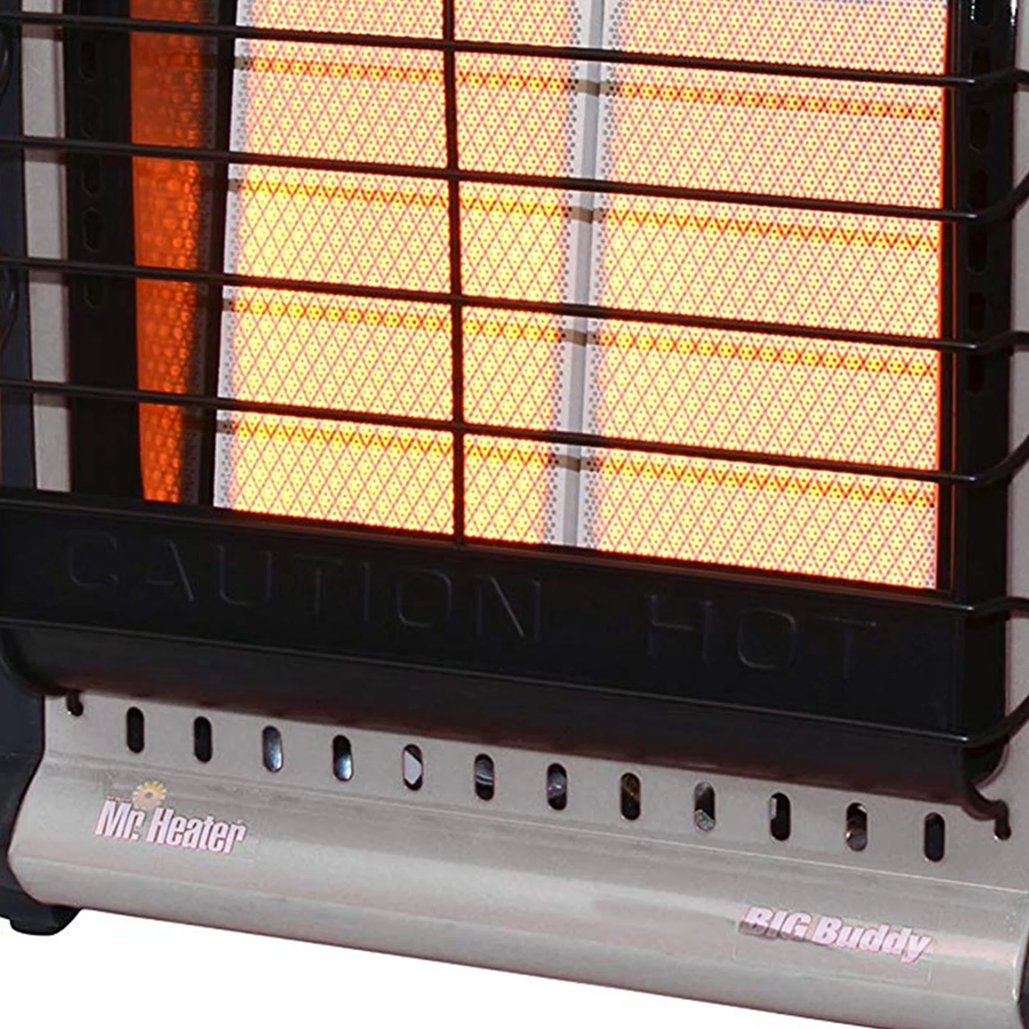 Open Box Mr. Heater 18000 BTU Hunting Big Buddy Propane Gas Heater, Grey