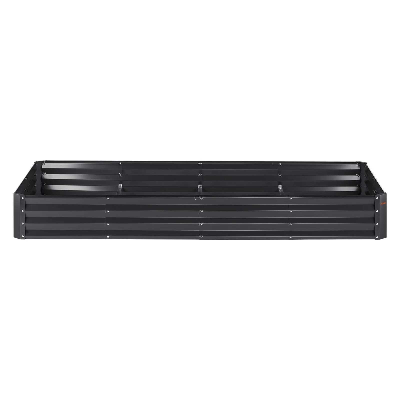 VEVOR Galvanized Raised Garden Bed - 94.5 x 47.2 x 11 Inches, Metal Planter Box for Flowers and Vegetables